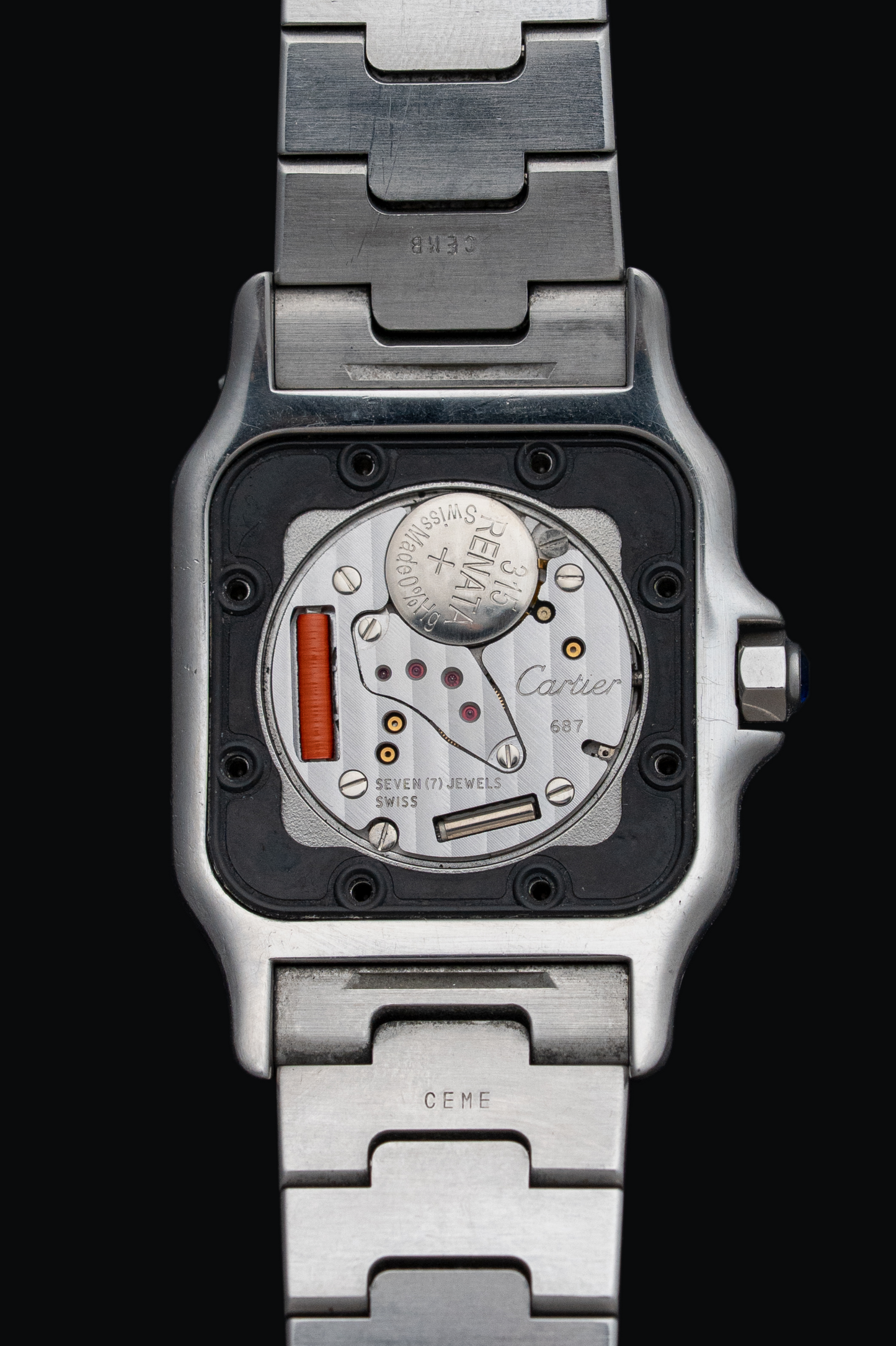Cartier Santos Galbée