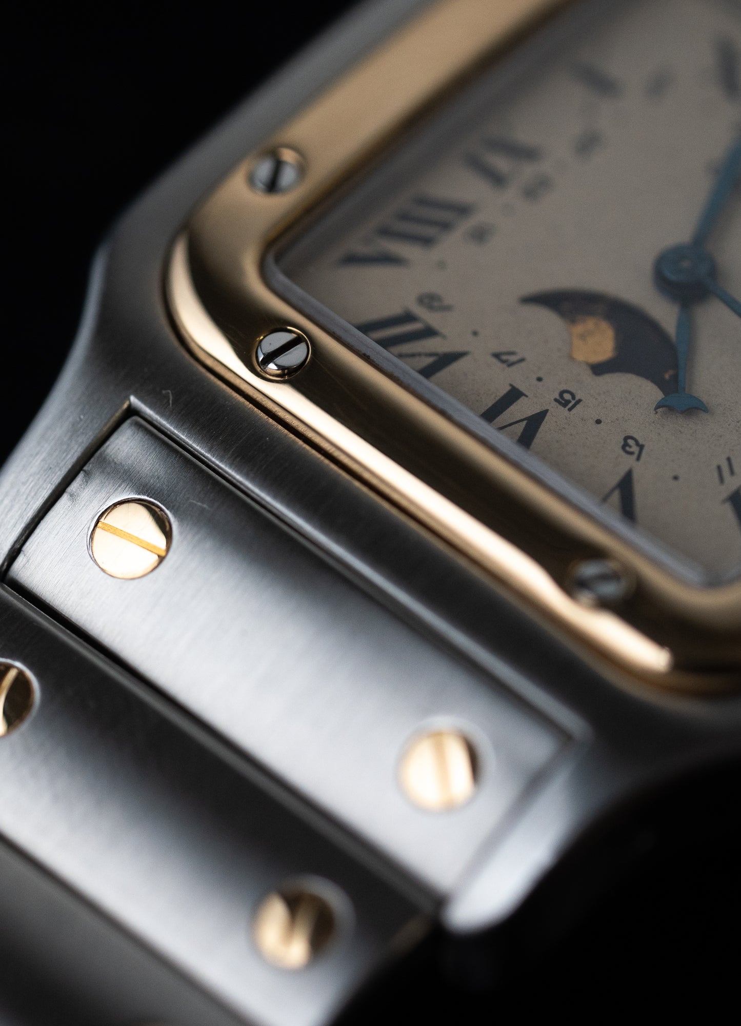 Cartier Santos Galbée Moonphase