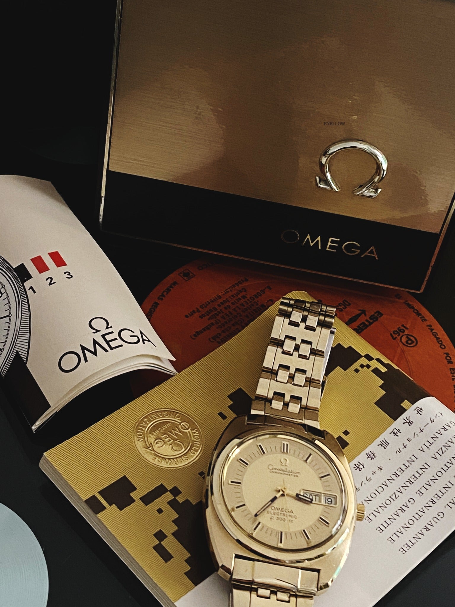 Omega Constellation Electronic F300 hz – K-WATCHES