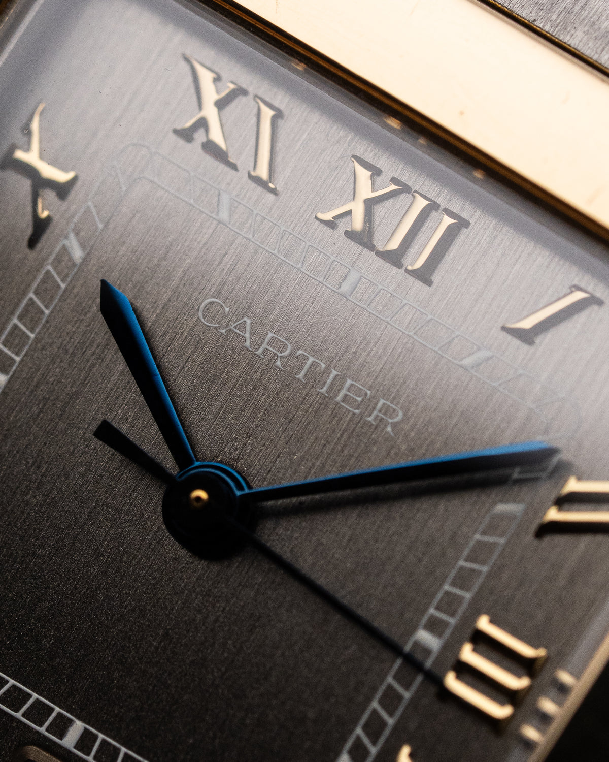 Cartier Santos Galbée 'Rhodium Dial'