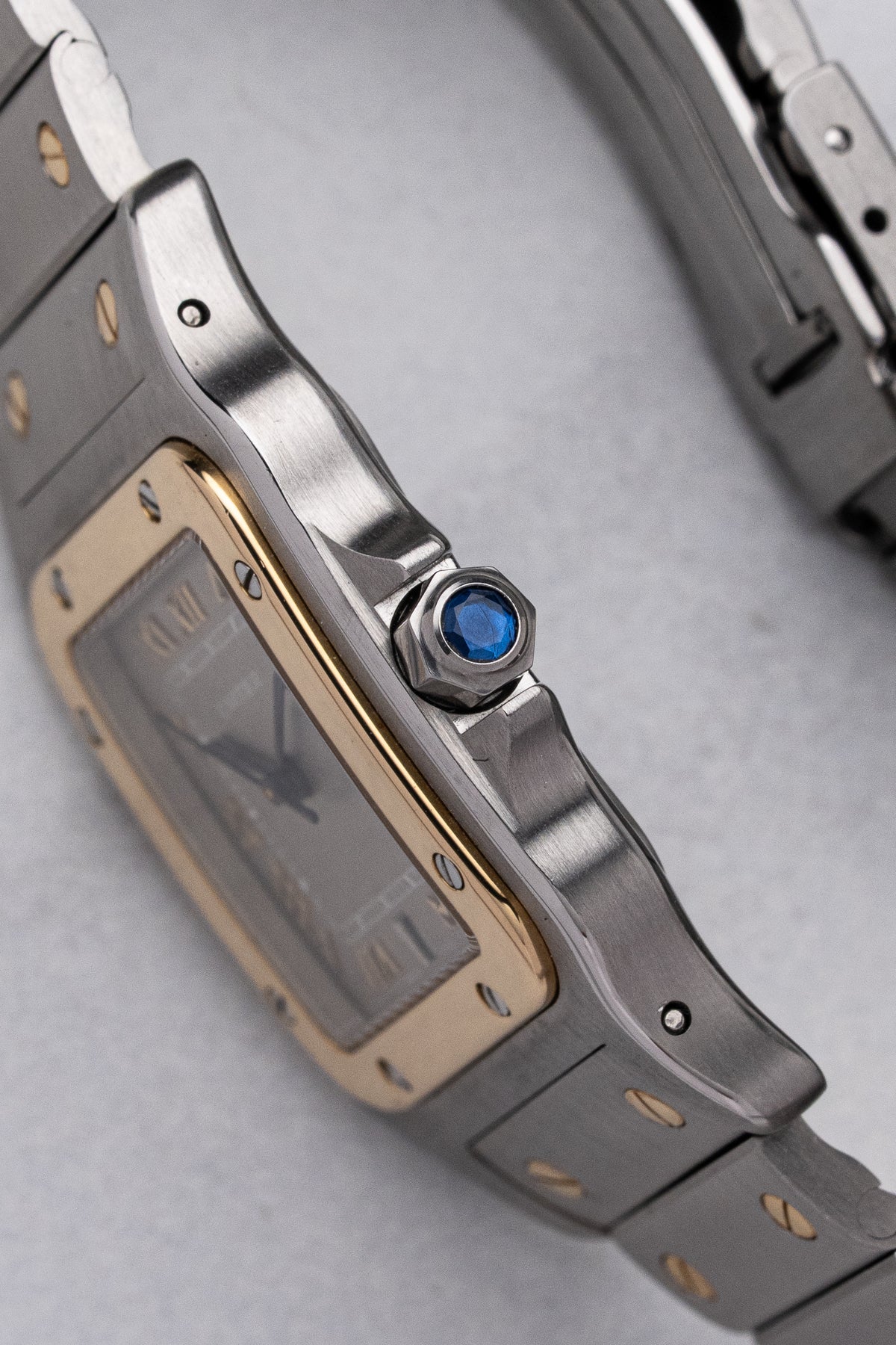 Cartier Santos Galbée 'Rhodium Dial'
