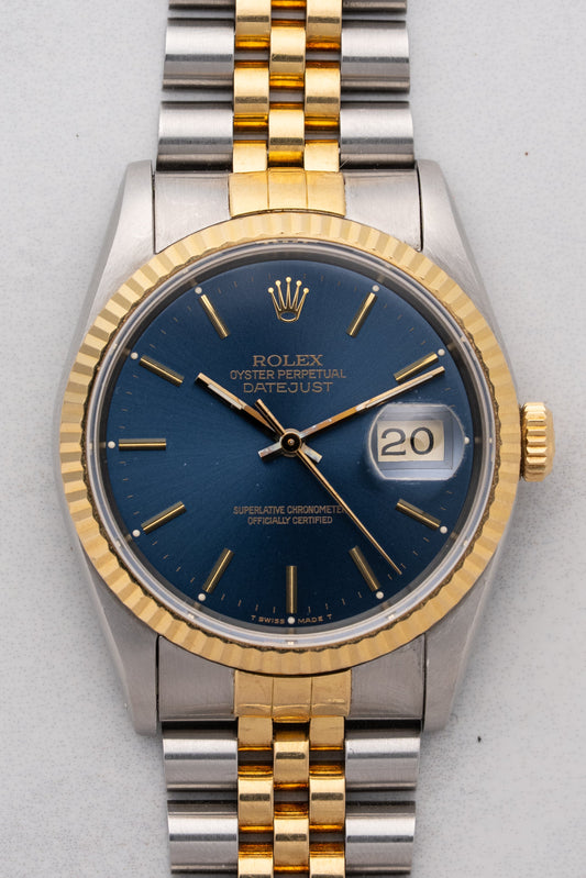 Rolex Datejust 36 Ref. 16233 – Blue Dial