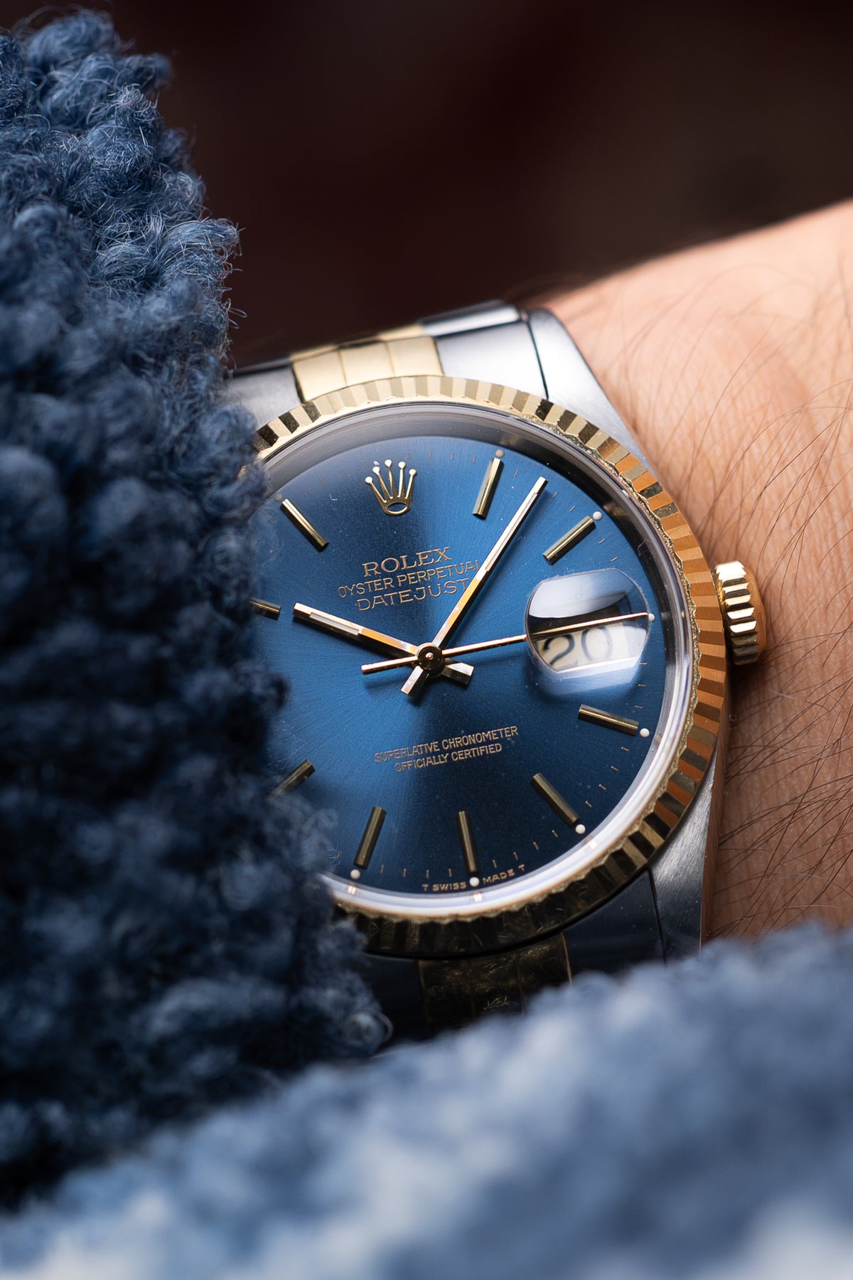 Rolex Datejust 36 Ref. 16233 – Blue Dial