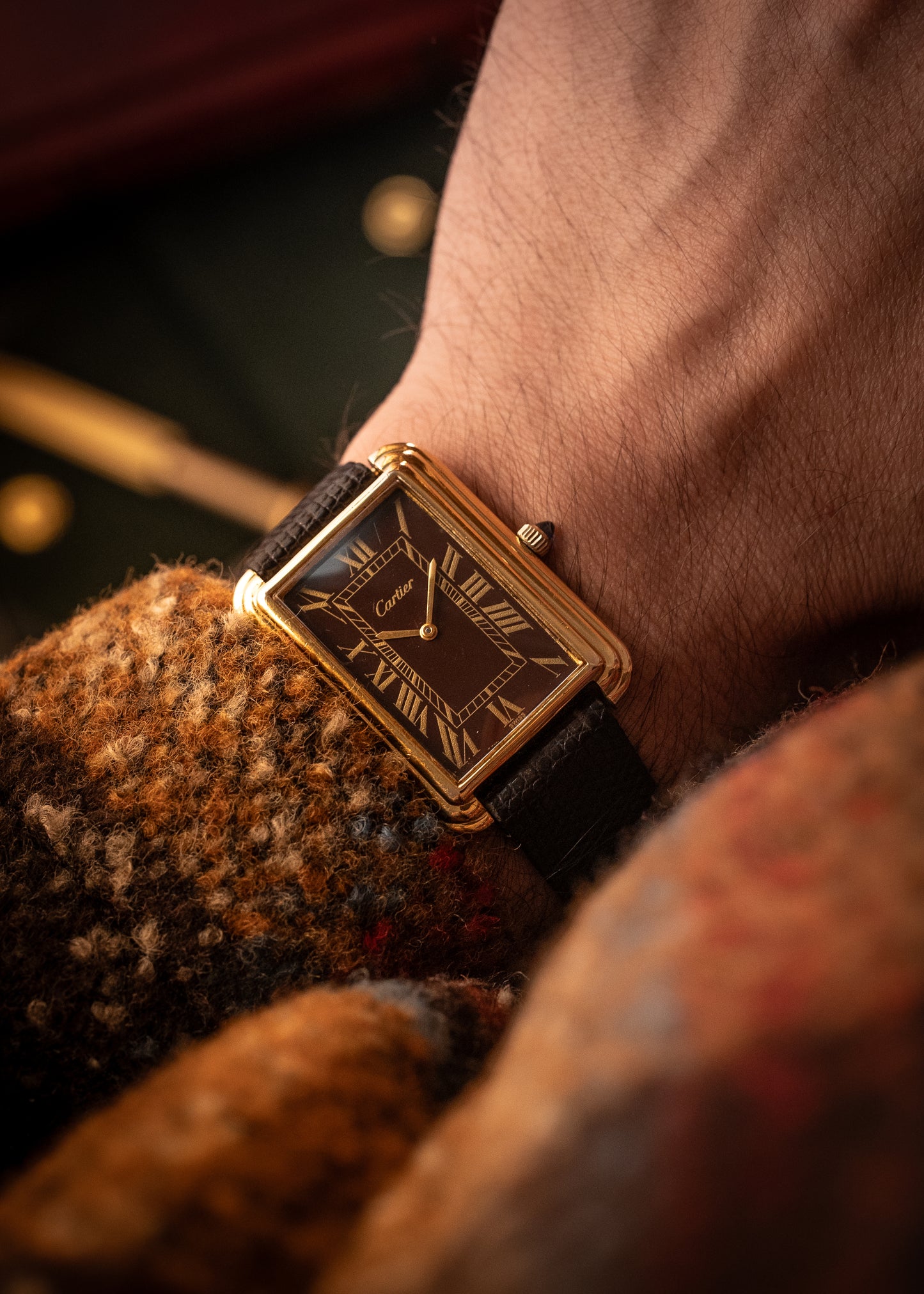 Cartier Tank Stepped Case Jumbo