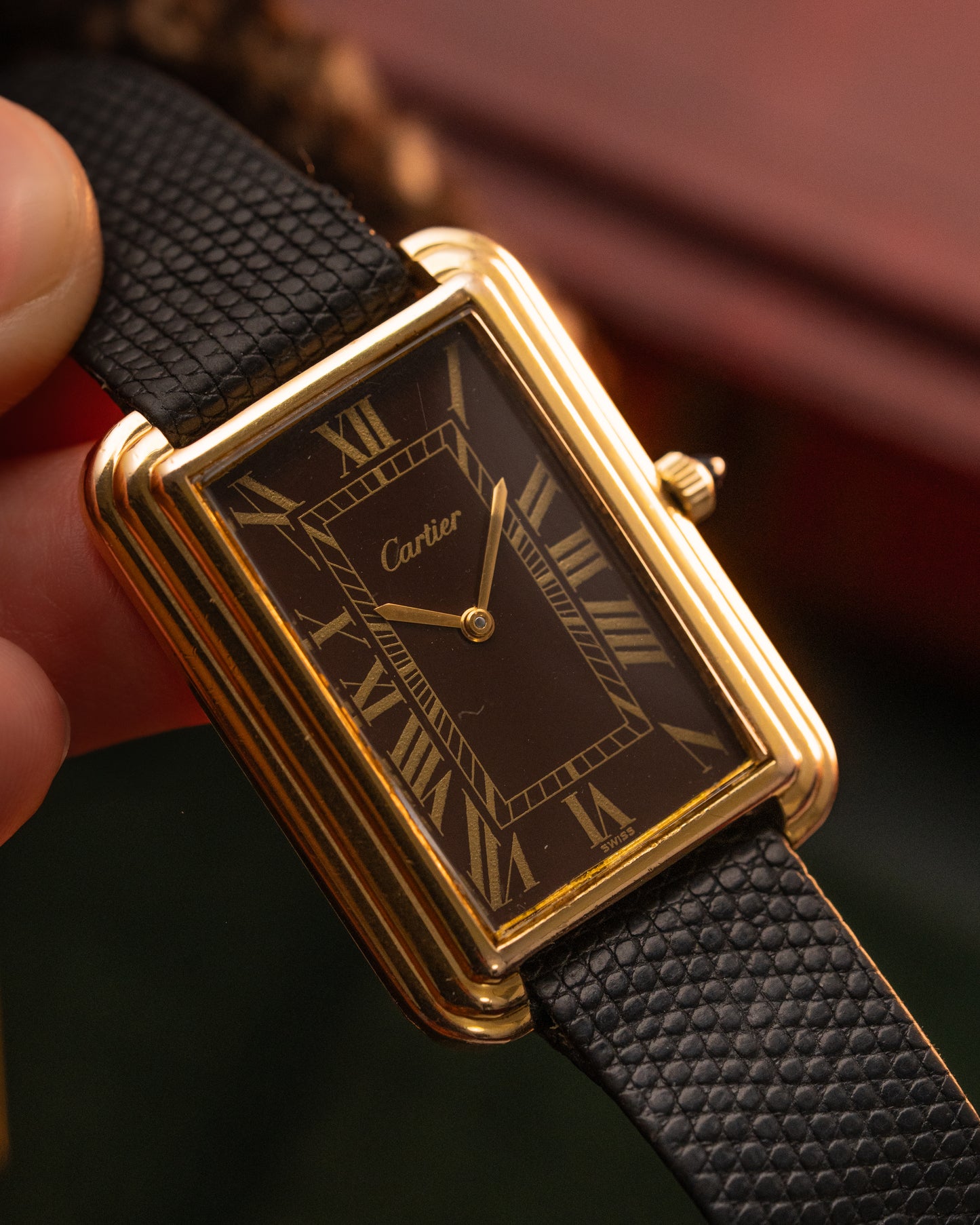 Cartier Tank Stepped Case Jumbo