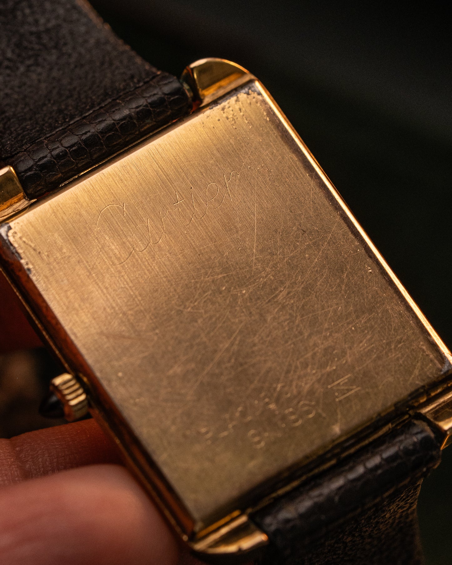 Cartier Tank Stepped Case Jumbo